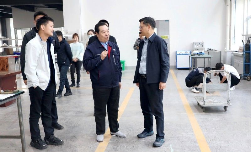 區(qū)政府領(lǐng)導(dǎo)赴河南超濾企業(yè)現(xiàn)場(chǎng)調(diào)研督導(dǎo)工作